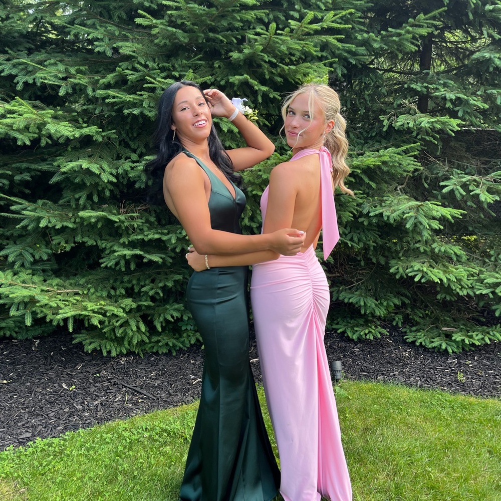 Lucy in the Sky pink prom dress OPEN back